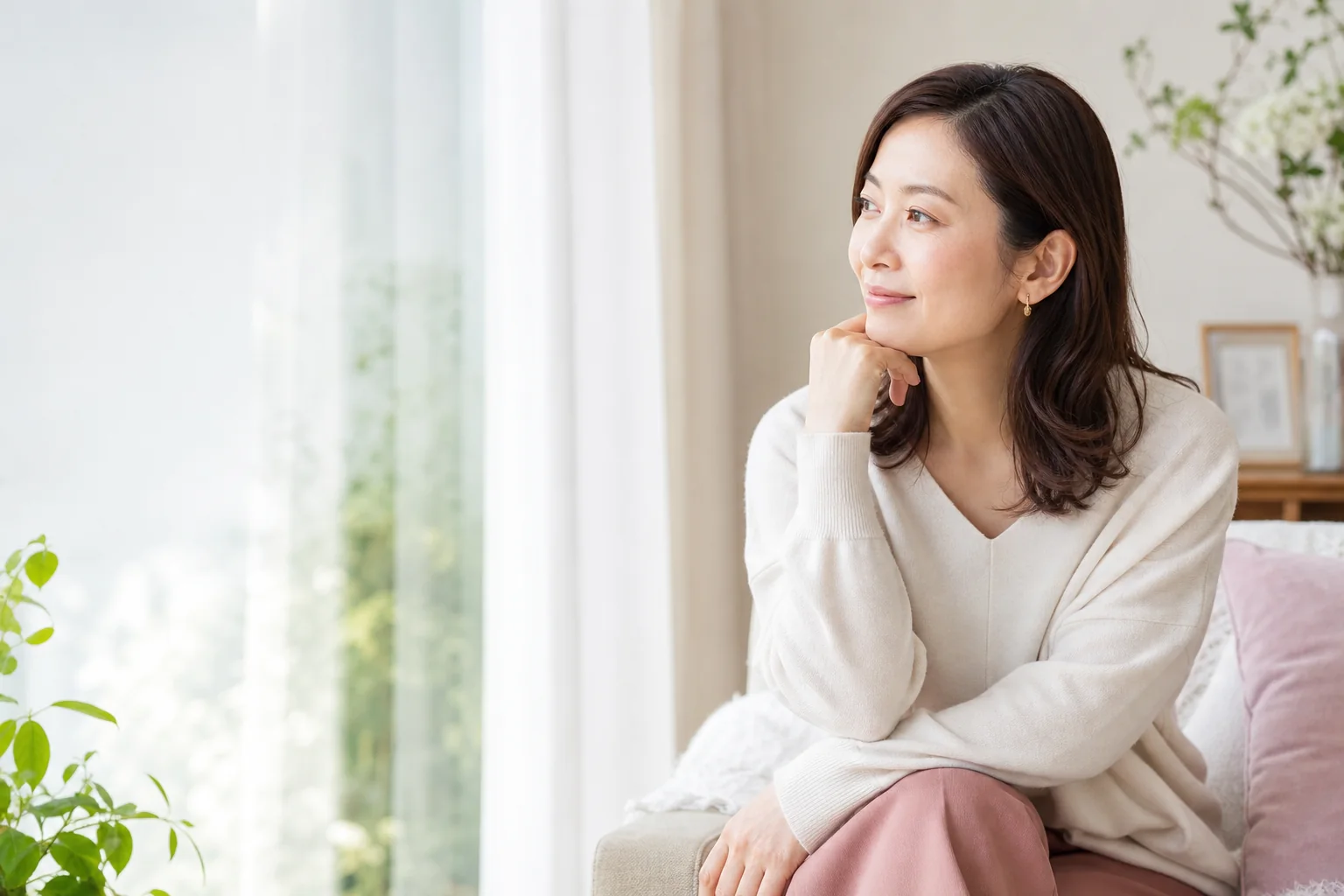 セックスレスの悩みを整理する女性